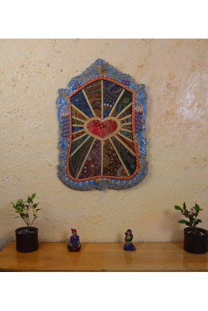 wooden painted wall panels